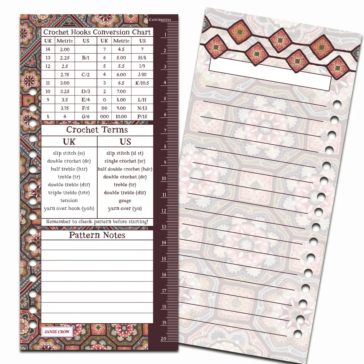 Emma Ball -  Colour Chart Cards (Crochet)
