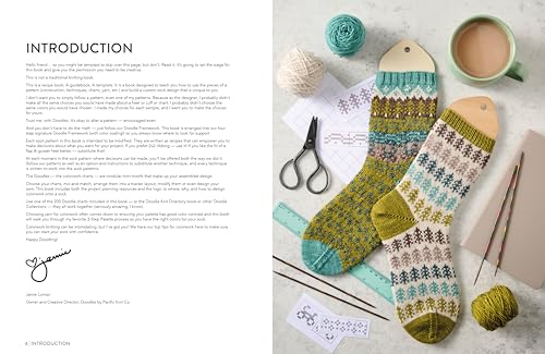 The Doodle Sock Knitting Directory by Jamie Lomax