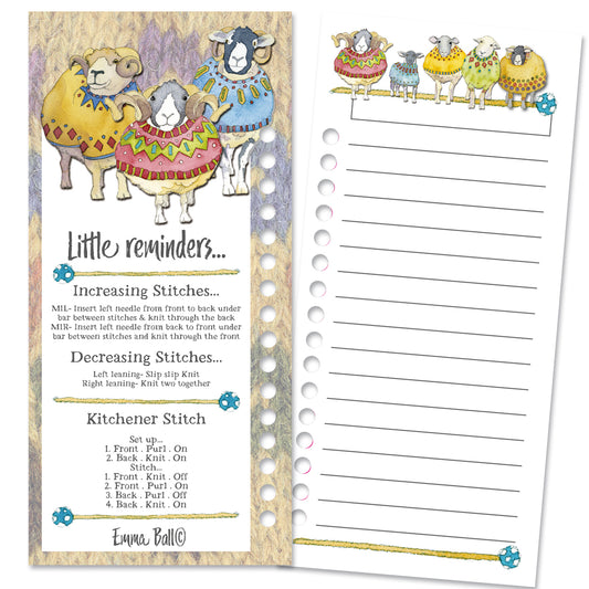 Emma Ball -  Colour Chart Cards (Knitting)