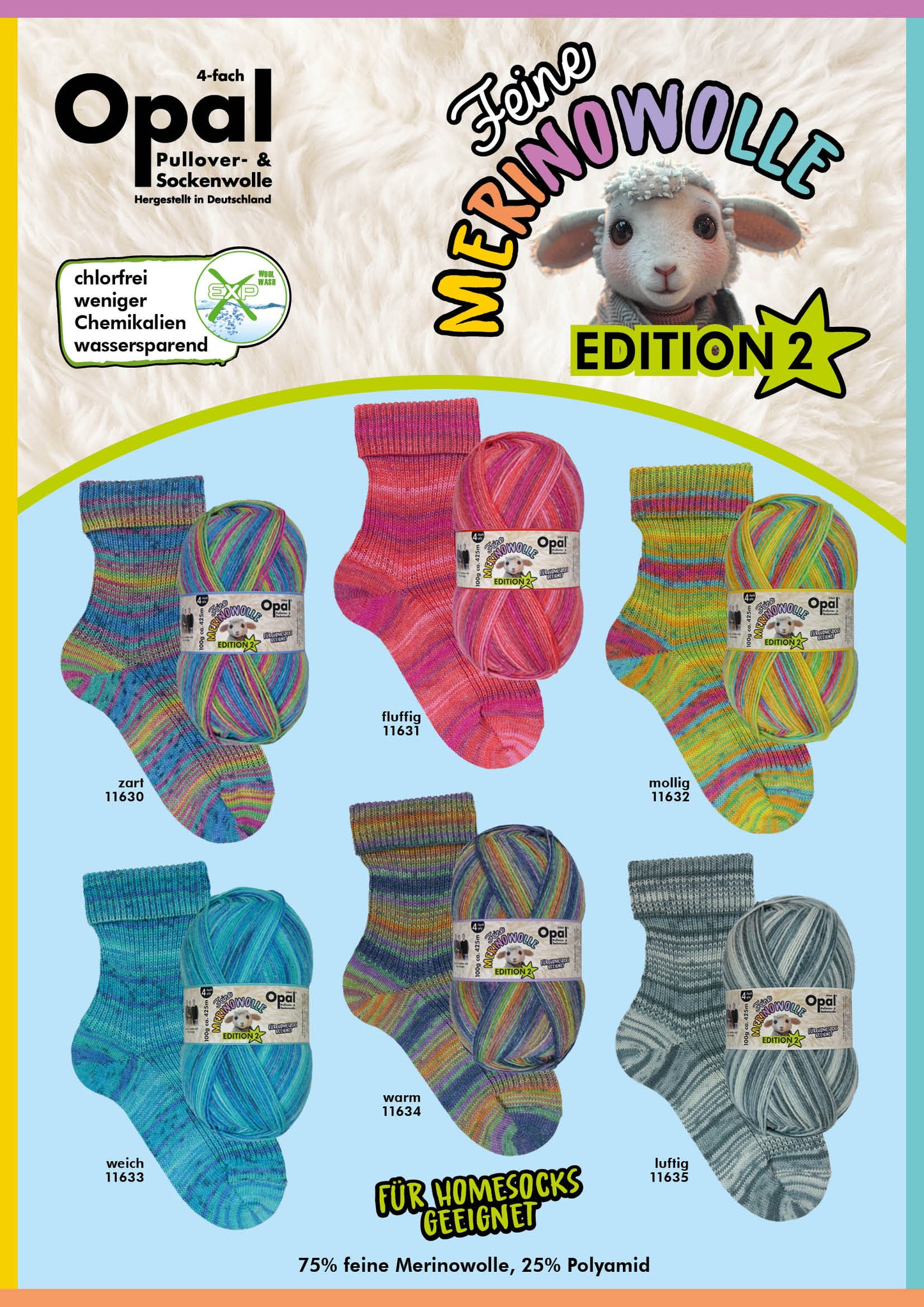 Opal Fine Merino Wool Edition 2