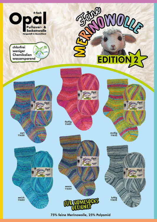 Opal Fine Merino Wool Edition 2