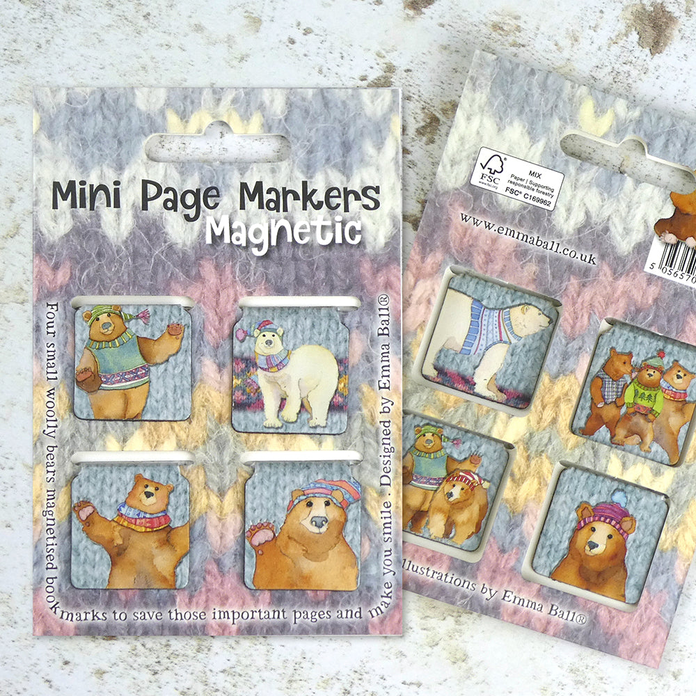 Emma Ball Magnetic Mini Page Markers