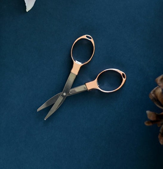 Knit Pro Rose gold Folding Scissors